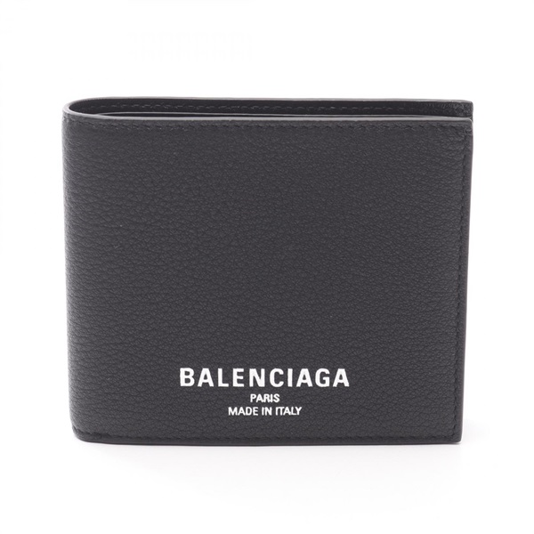 BALENCIAGA Credit Square Folded Coin Bi-fold wallet 8119102ABV01000 leather NEW