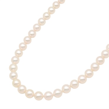 JEWELRY Pearl Necklace Silver925 White Used Women