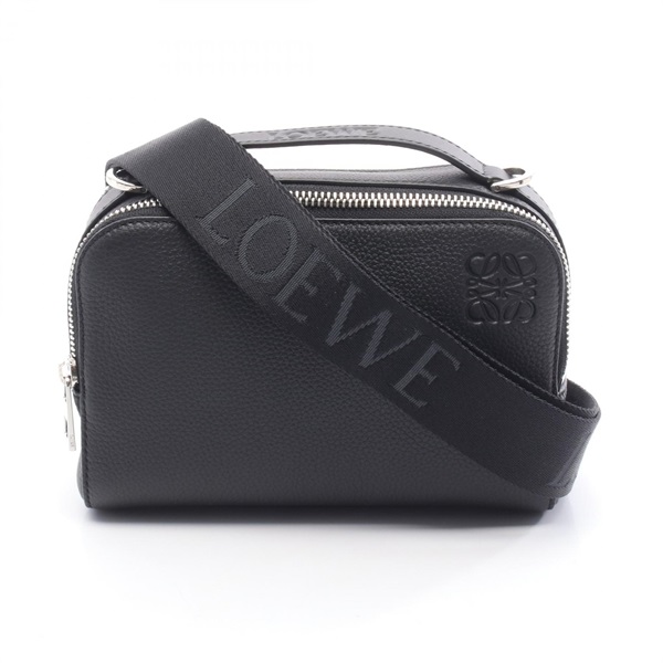 LOEWE Anagram Mini Crossbody Camera Handbag C660R41X011100 leather Black NEW