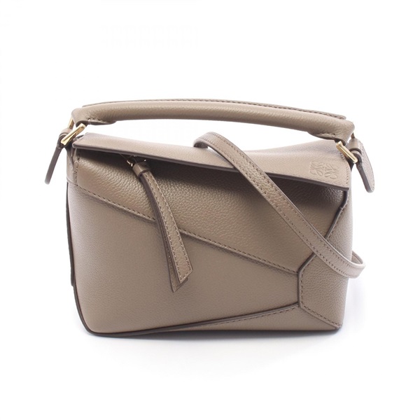 LOEWE Puzzle Edge Mini crossbody shoulder Handbag A510P88X603170 leather Beige