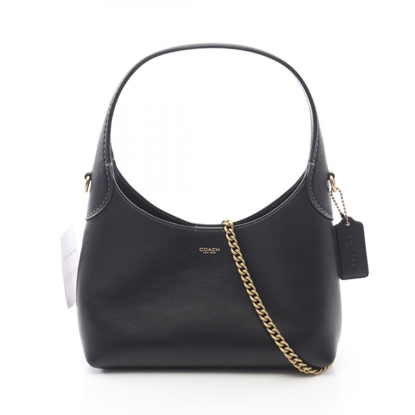 COACH BROOKLYN 23 chain crossbody shoulder Handbag CW614B4 BK leather new women