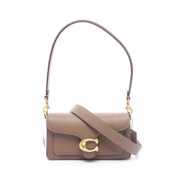 COACH Tabby 20 2Way Shoulder Handbag CY201B4CBD leather Gray NEW Women