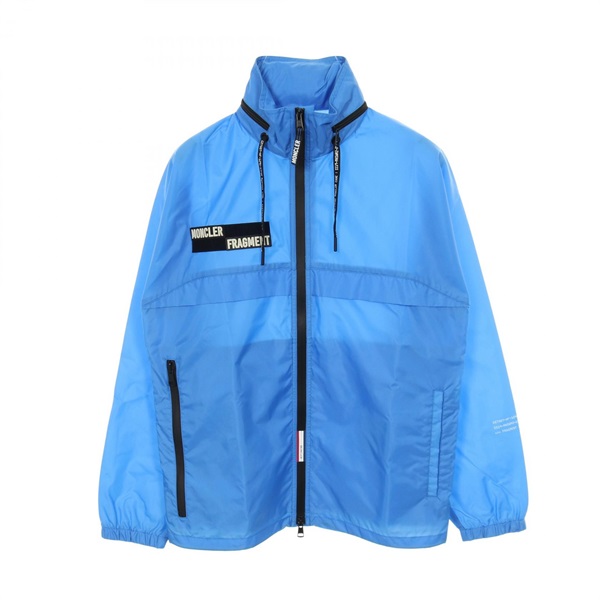 SELECTION GENIUS 7 FRAGMENT HIROSHI FUJIWARA MOR Nylon jacket Blue Used #0