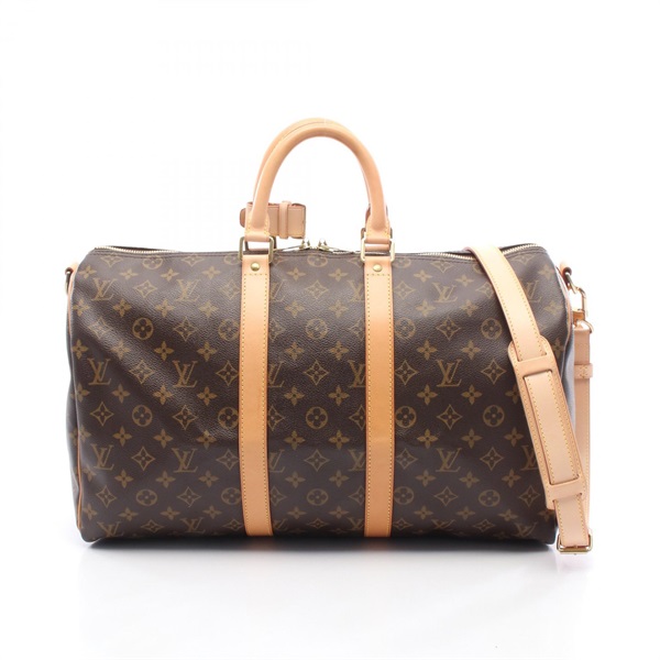 LOUIS VUITTON Keepall Bandouriere 45 hand travel bag M41418 Monogram leather LV