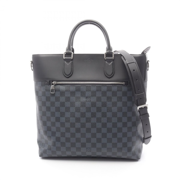 LOUIS VUITTON Newport Tote shoulder crossbody Bag N41588 Damie Cobalt navy black