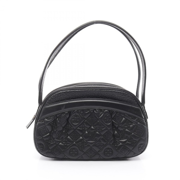 LOUIS VUITTON Klara Shoulder Bag M95105 Monogram Vienna leather Black Used Women