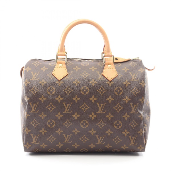 LOUIS VUITTON Speedy 30 Handbag M41526 Monogram canvas leather Used Women LV