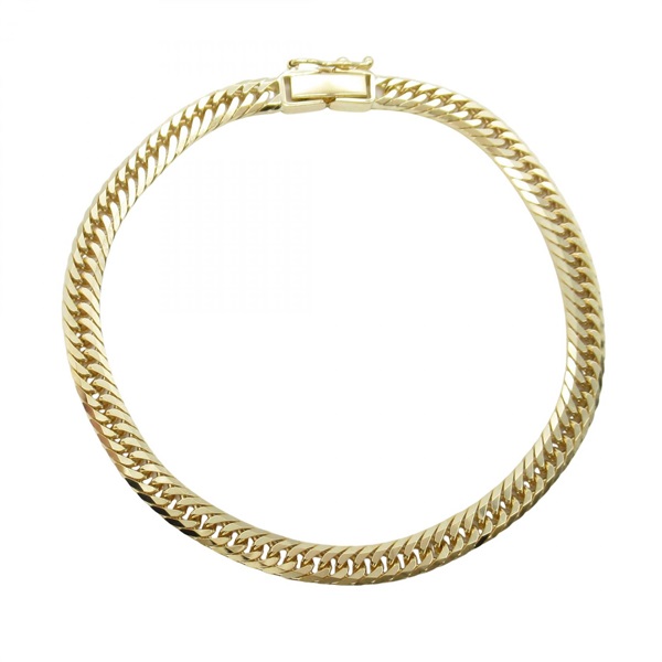 JEWELRY 8 Men T Kihei Bracelet Bangle 18KYG Yellow Gold NEW unisex 17cm