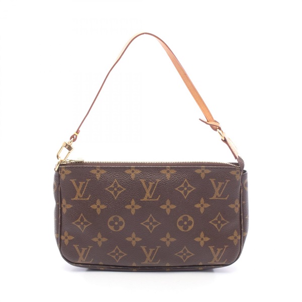 LOUIS VUITTON Pochette Accessoires Handbag Pouch M51980 Monogram canvas Used LV