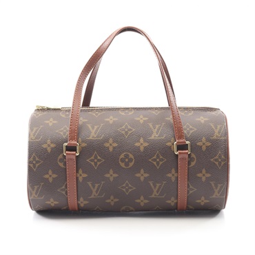 LOUIS VUITTON Papillon 26 Old Handbag M51366 Monogram canvas leather Brown Used