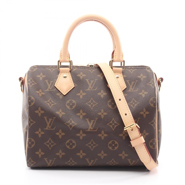 LOUIS VUITTON Speedy Bandouriere 25 shoulder crossbody Handbag M46977 Monogram