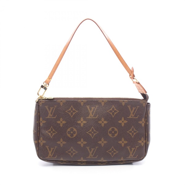 LOUIS VUITTON Pochette Accessoires Pouch Handbag M51980 Monogram canvas Used LV