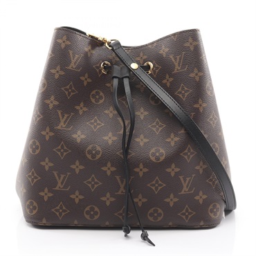LOUIS VUITTON Neonoe Shoulder crossbody Bag M44020 Monogram leather Noir used