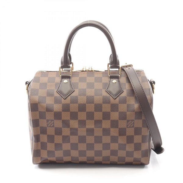 LOUIS VUITTON Speedy Bundouriere 25 shoulder crossbody Handbag N40575 Damier LV