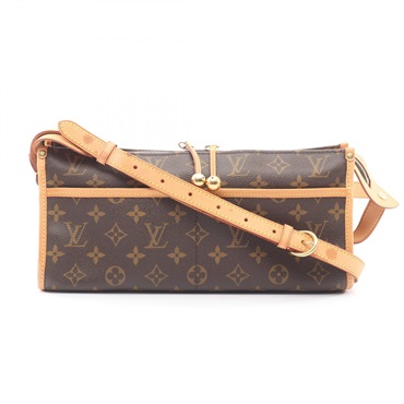 LOUIS VUITTON Popincourt Long Shoulder Crossbody Bag M40008 Monogram canvas Used