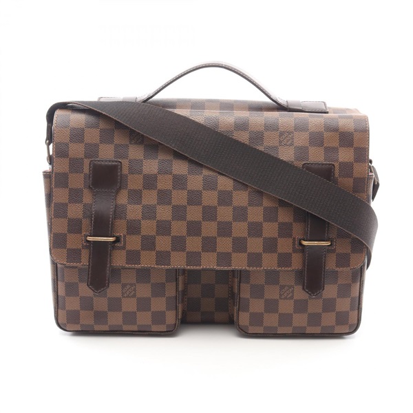 LOUIS VUITTON Broadway Shoulder Messenger Bag N42270 Damier Ebene canvas Used LV