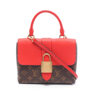 LOUIS VUITTON Rocky bb crossbody Handbag M44322 Monogram leather Coquelicot LV