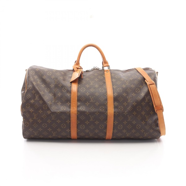 LOUIS VUITTON Keepall Bandouriere 60 travel hand bag M41412 Monogram leather LV