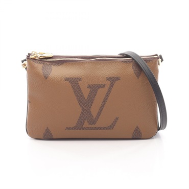 LOUIS VUITTON Pochette double zip Shoulder Bag M69203 Monogram Giant Reverse