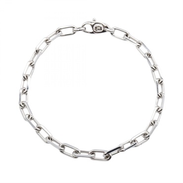 CARTIER Spartacus Bracelet 18KWG White Gold Used unisex 17.5㎝