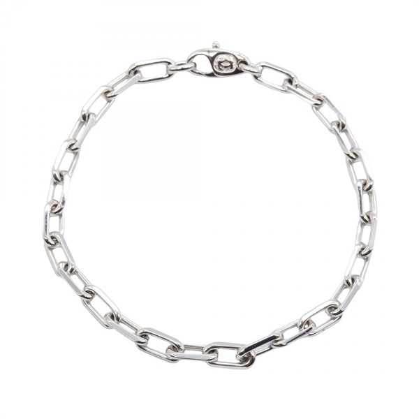 CARTIER Spartacus Bracelet 18KWG White Gold Used unisex 17.5㎝