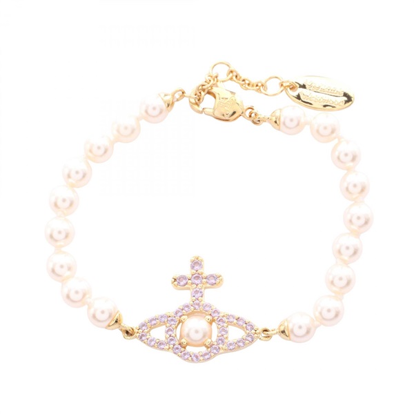 Vivienne Westwood OLYMPIA PEARL Bracelet 6103007R/02R667 GP Artificial pearl NEW