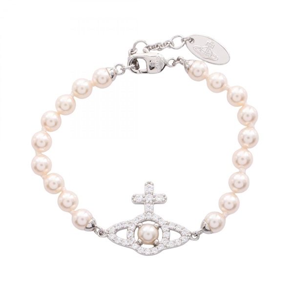 Vivienne Westwood OLYMPIA PEARL Bracelet 6103007R Artificial pearl SS Women