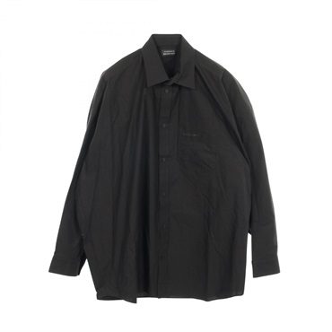 BALENCIAGA Shirt cotton Black #42 Used mens