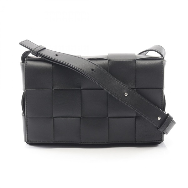 BOTTEGA VENETA Cassette Crossbody Maxi Intrecciato Shoulder Bag 578004 leather