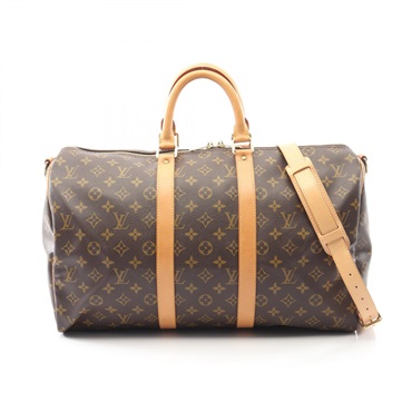 LOUIS VUITTON Keepall Bandouliere 45 Shoulder Handbag M41418 Monogram Used LV