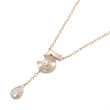 CHANEL Extrait de Chanel No.5 Diamond Necklace 18KRG Pink Rose Gold Used Women