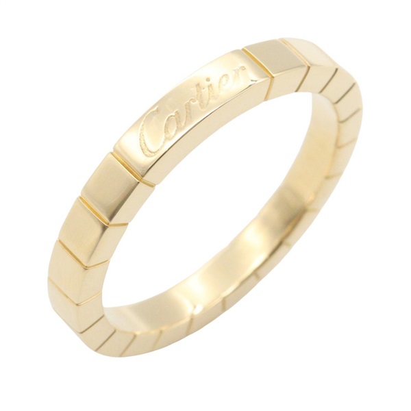 CARTIER Lanieres Ring 18KYG Yellow Gold Used unisex US size 8.75 #59