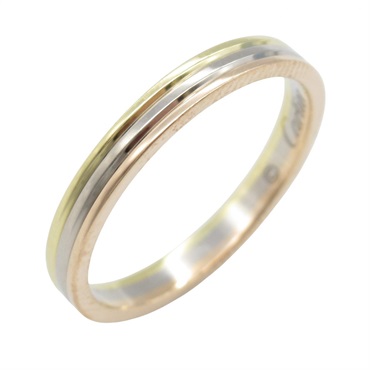 CARTIER Vendome ring US size #5.5 bague 18K PG WG PG Used
