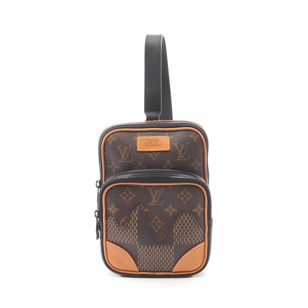 LOUIS VUITTON NIGO Amazon Sling Waist Bag N40379 Damier Giant Monogram Used LV