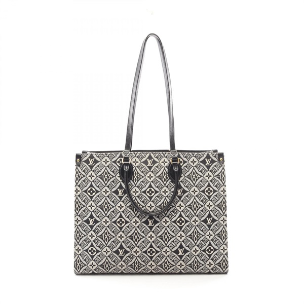 LOUIS VUITTON On The Go GM Since 1854 Tote Shuolder Handbag M57207 Monogram Used