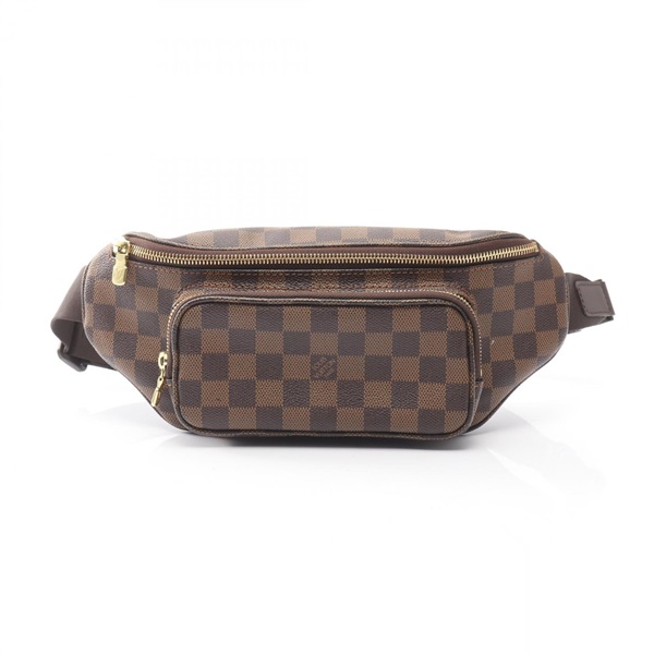 LOUIS VUITTON Bum Melville Waist Belt Bag N51172 Damier ebene Brown canvas Used