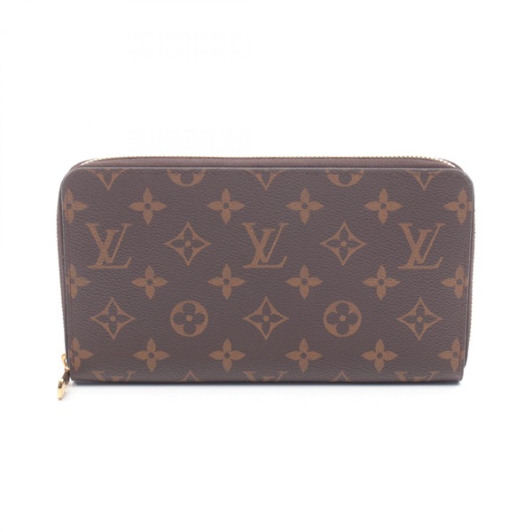 LOUIS VUITTON Zippy Organizer Long wallet M62581 Monogram canvas Brown Used LV
