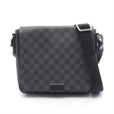 LOUIS VUITTON District PM NV2 Shoulder crossbody Bag N40349 Damier graphite BK
