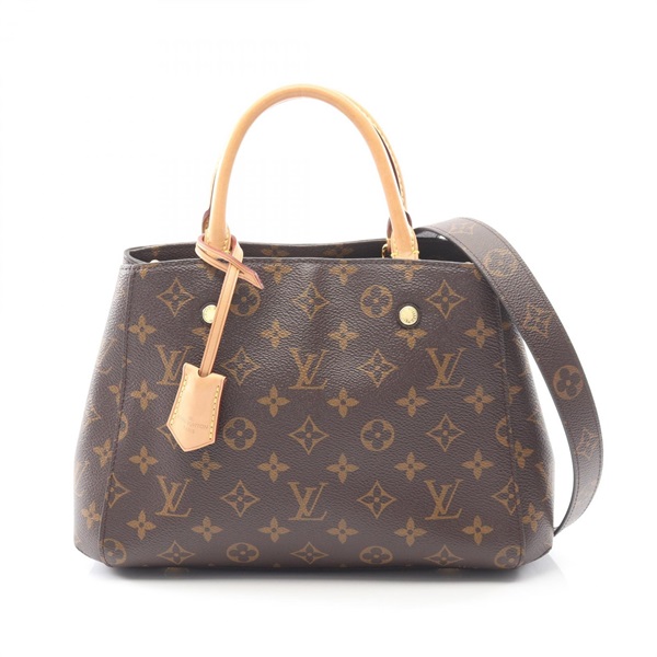 LOUIS VUITTON Montaigne BB shoulder crossbody Handbag M41055 Monogram leather LV