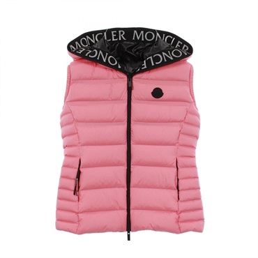 MONCLER ALITERSE Down vest Nylon Pink #1 Used Women