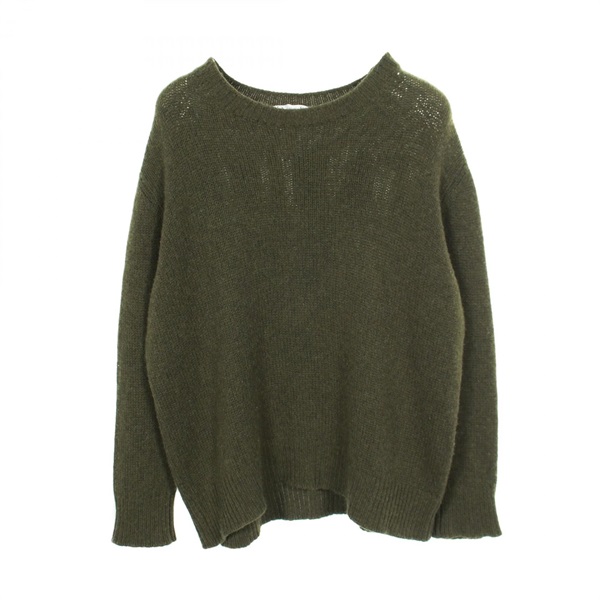 Christian Dior knitwear sweater #38 cashmere Khaki Used Women