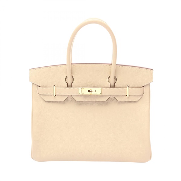 HERMES Birkin 30 Handbag Epsom leather Beige Trench Used Women M GHW