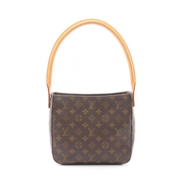 LOUIS VUITTON Looping MM Shoulder Handbag M51146 Monogram canvas leather Used LV