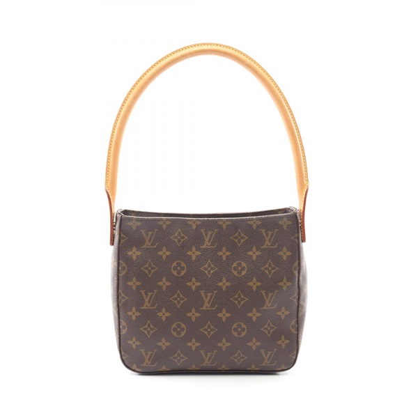 LOUIS VUITTON Looping MM Shoulder Handbag M51146 Monogram canvas leather Used LV