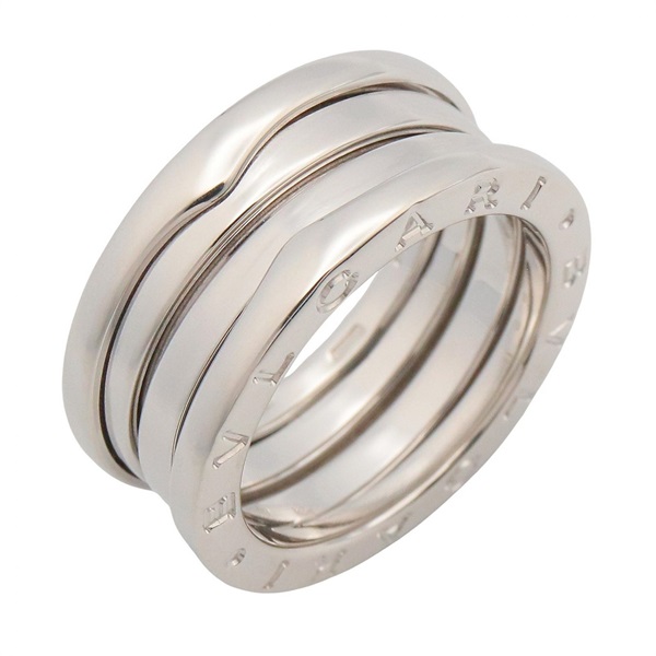 BVLGARI B-zero1 3BD Ring K18WG（White Gold）#52 Used Women US Size 5.75