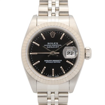 ROLEX Datejust T Wrist Watch 69174 Automatic winding K18WG SS Used Women