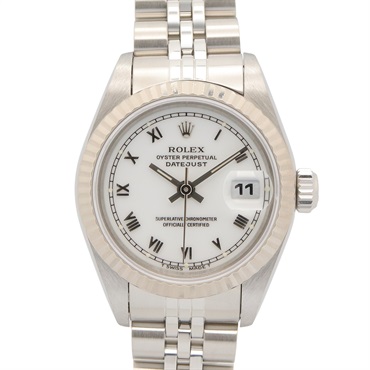 ROLEX Datejust U number Wrist Watch 69174 Auto winding K18WG SS Used Women