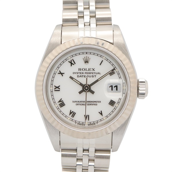 ROLEX Datejust U number Wrist Watch 69174 Auto winding K18WG SS Used Women