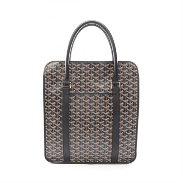 GOYARD Bourgogne Tote Handbag BOURGOMMLTY01CL01P canvas leather Black Used