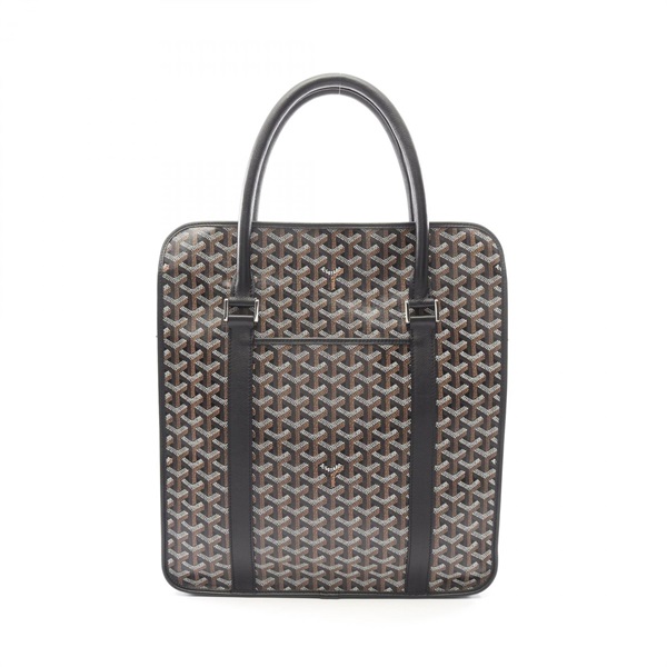 GOYARD Bourgogne Tote Handbag BOURGOMMLTY01CL01P canvas leather Black Used